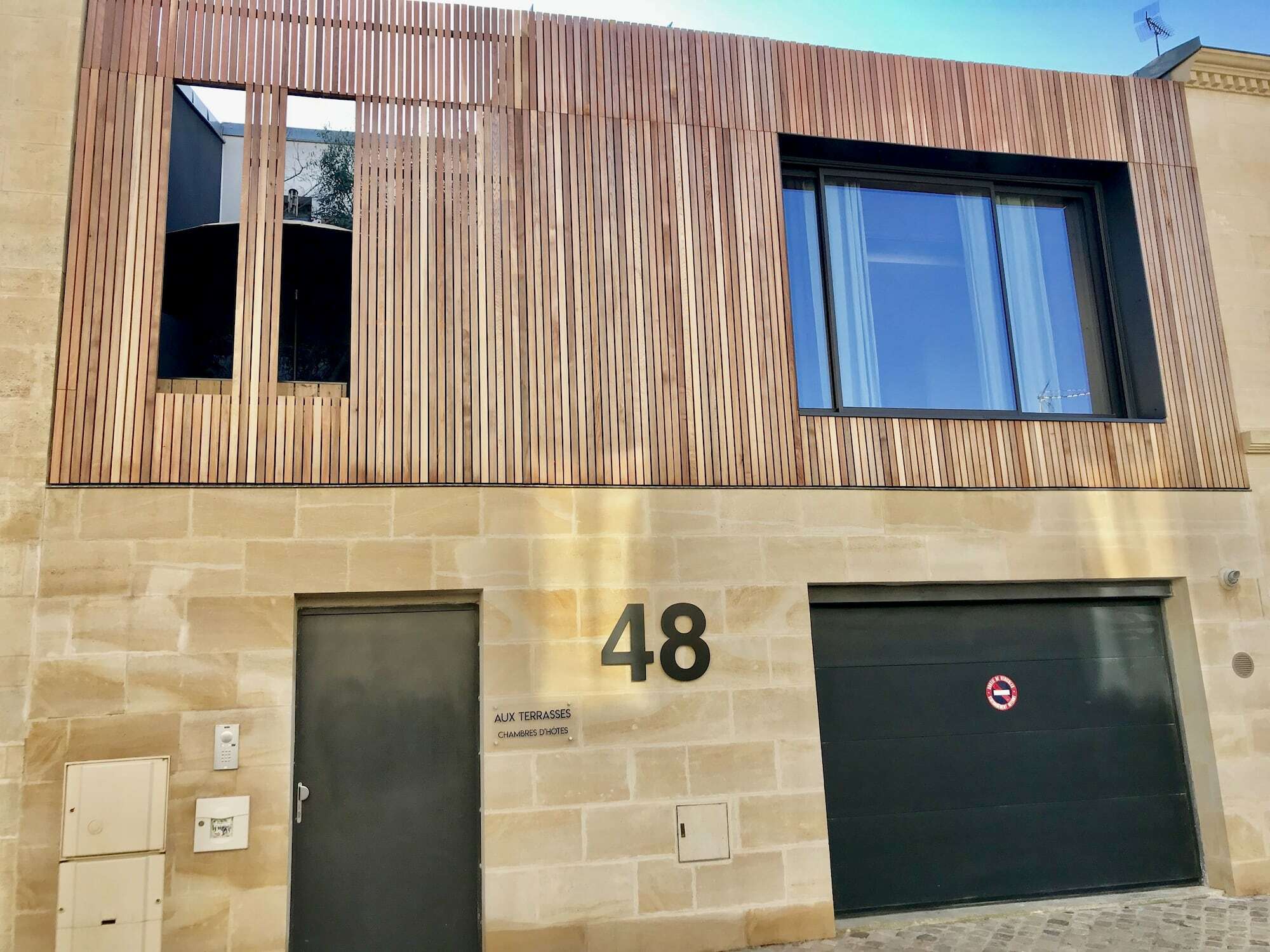 Aux Terrasses Bed & Breakfast Bordeaux Exterior foto